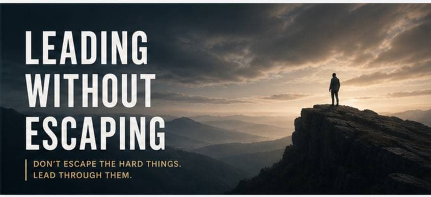 Leading Without Escaping